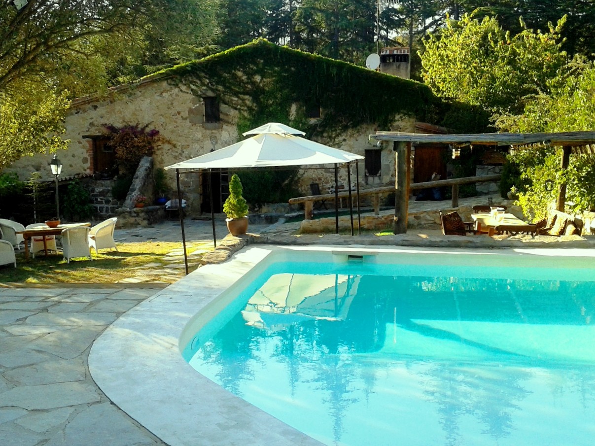 casa con piscina