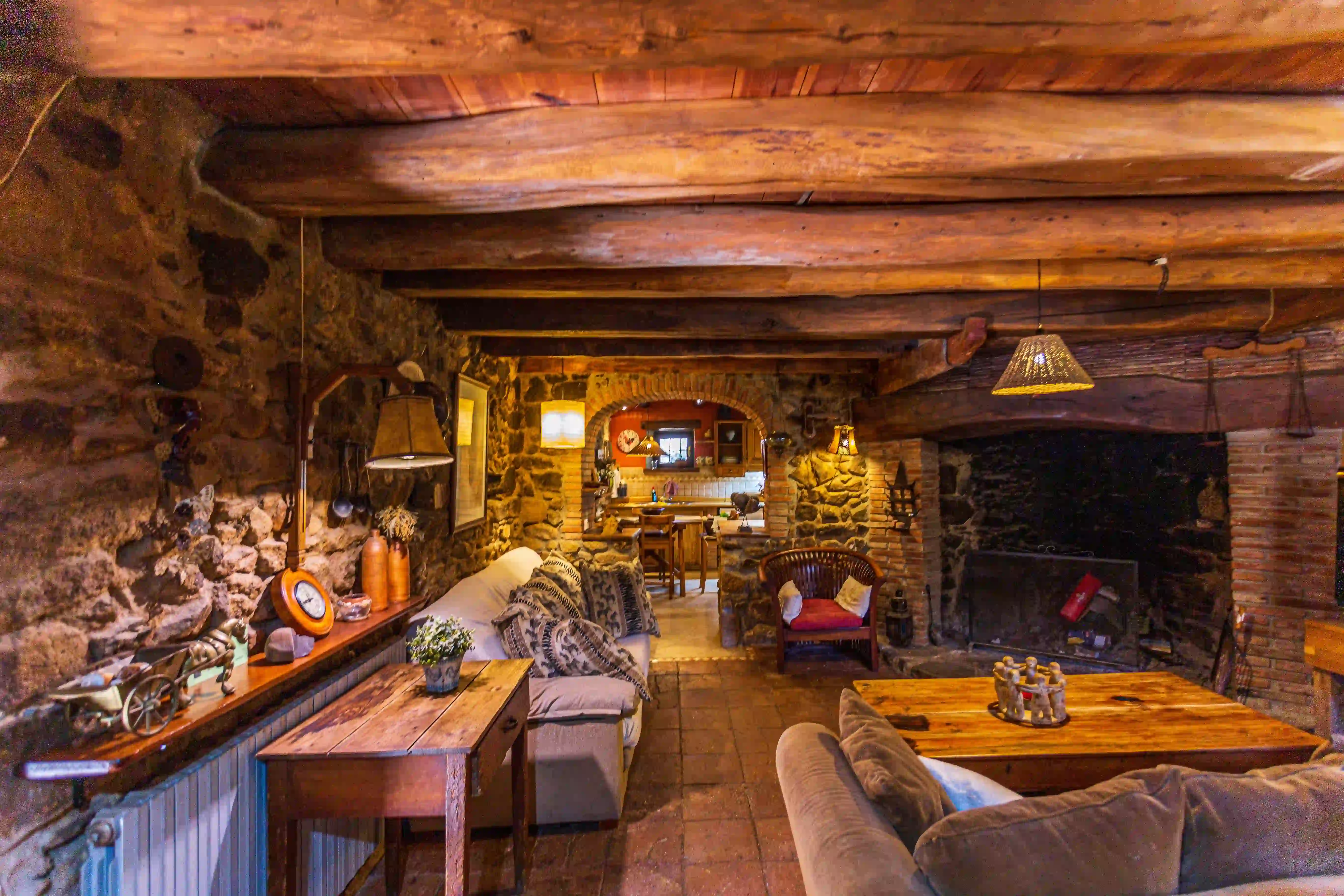 sala de estar rural